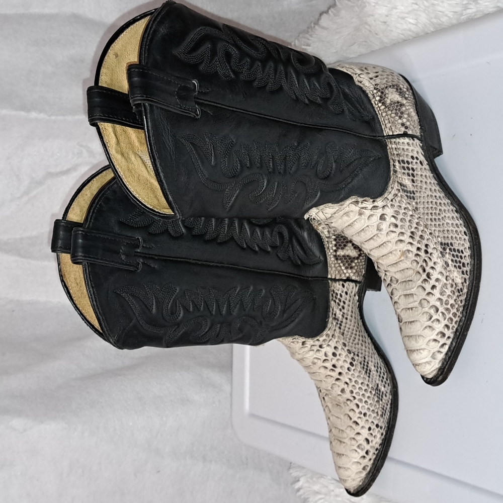 Python Skin Boots - image 3